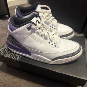 Jordan 3 purple iris